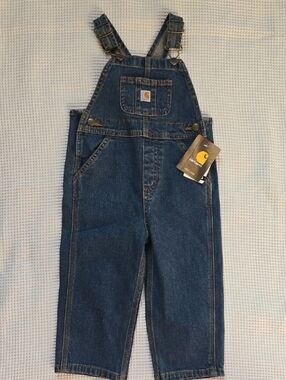 NWT Carhartt Kids Denim Overalls